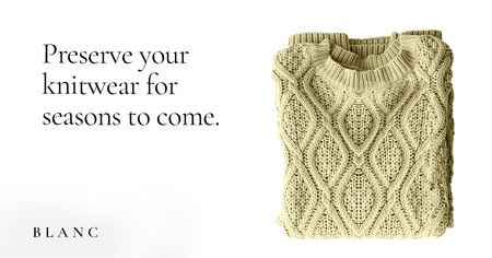 Blanc Sustainable Knitwear Care: Keep Your Favorites Fresh for Seasons to Come