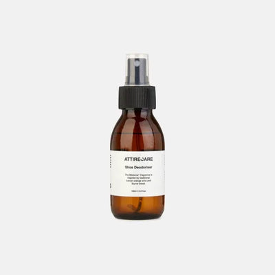 AttireJare shoe deodorizer spray bottle for fresh footwear care